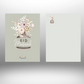 Set Floral - Eid-Grußkarte mit Umschlag