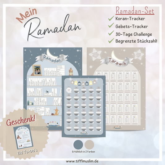 Ramadan Challenge - Poster Set