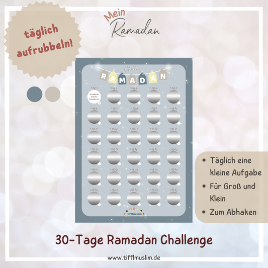 Ramadan Challenge zum Aufrubbeln