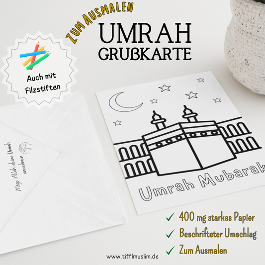 Umrah Gruß-Karte